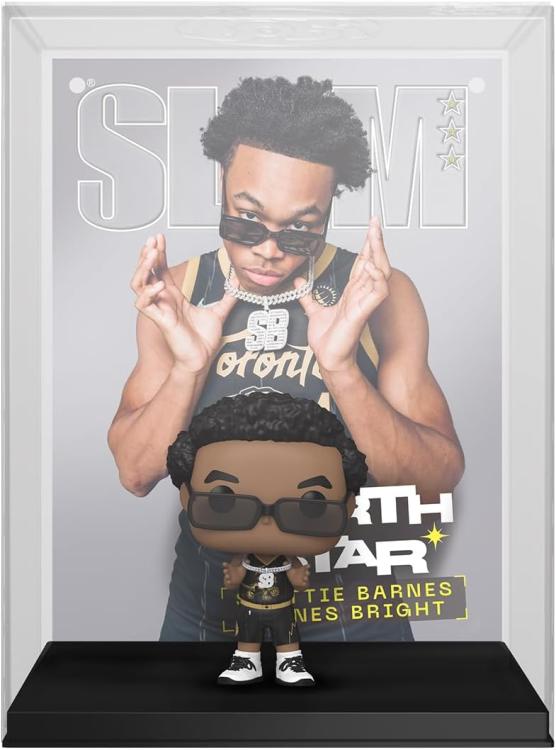 Funko Pop! NBA Toronto Raptors Cover Slam (12) Scottie Barnes Vinyl Basketball