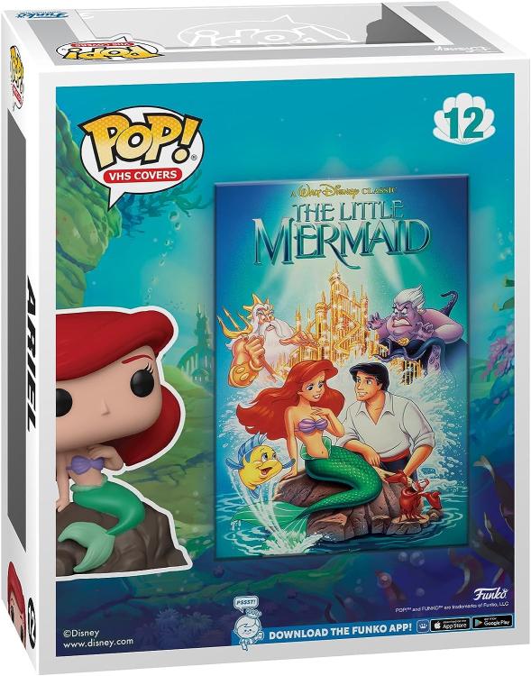 Funko Pop! Disney VHS Cover – Arielle, die Meerjungfrau (12) Arielle Figur 9 cm