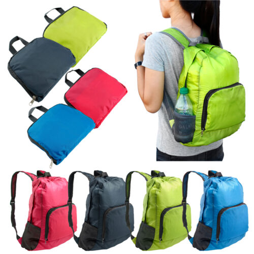 Bunter Rucksack für Herren, Damen, Schule, Sport, Trekking, faltbare Tasche