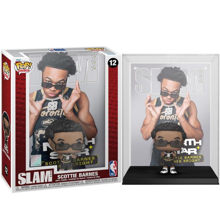 Funko Pop! NBA Toronto Raptors Cover Slam (12) Scottie Barnes Vinyl Basketball