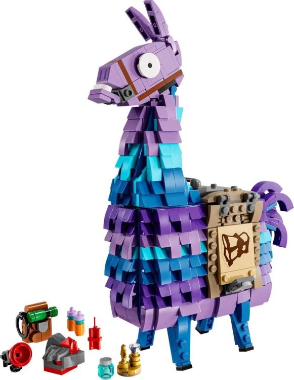 Lego - Fortnite 77071 (Supply Llama) Vorratslama Bauspielzeug aus 691 Teilen 12+