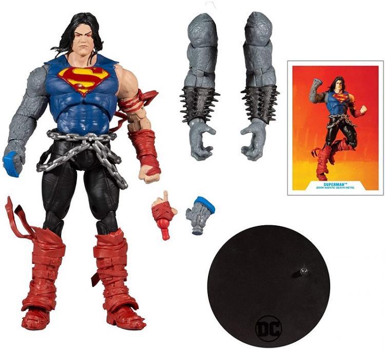 DC MULTIVERSE SUPERMAN KING DARK NIGHTS DEATH METAL McFARLANE STATUA FIGURE 18cm