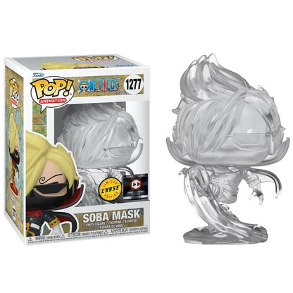 Funko Pop! Animation One Piece – Soba Mask (1277) Limitierte Chase Edition – Vinylfigur 9 cm