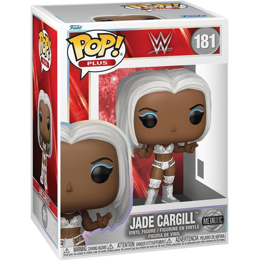 Funko Pop! Plus – Jade Cargill (181) WWE – Vinylfigur 10cm – Metallic