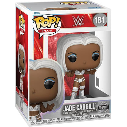 Funko Pop! Plus – Jade Cargill (181) WWE – Vinylfigur 10cm – Metallic
