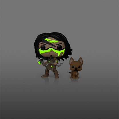 Funko Pop! Plus - Prey - Naru mit Sarii (1910) „Glows In The Dark“ Vinylfigur 10cm