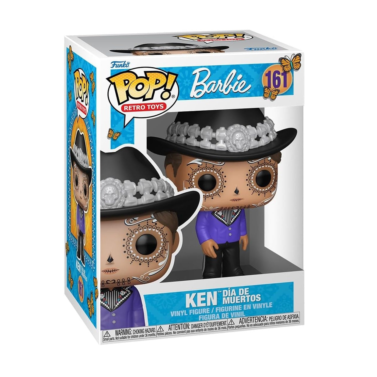 Funko Pop! Retro Toys - Barbie (161) Ken "Día de Muertos" Vinyl Figur 10cm