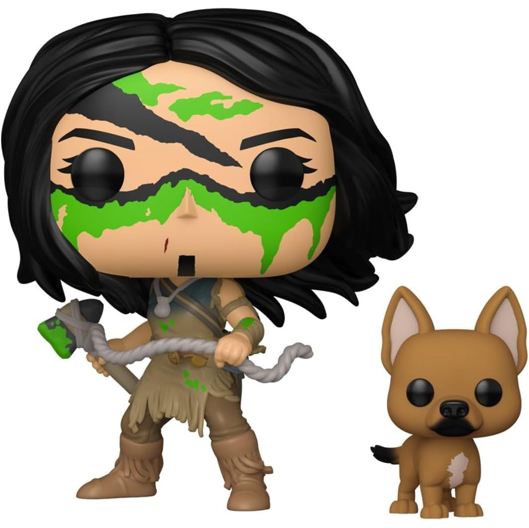 Funko Pop! Plus - Prey - Naru mit Sarii (1910) „Glows In The Dark“ Vinylfigur 10cm