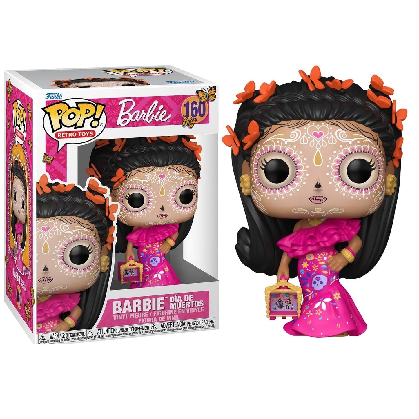 Funko Pop! Retro Toys – Barbie (160) „Día de Muertos“ Vinylfigur 10cm