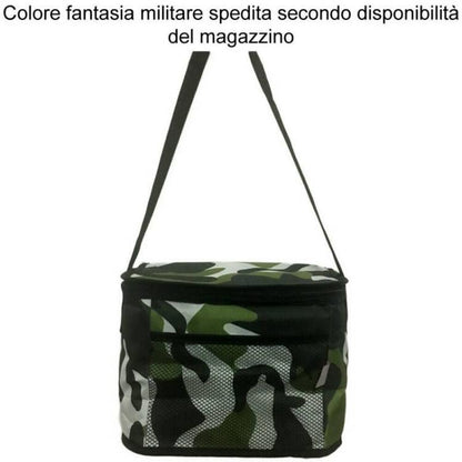 BECA | THERMO-KÜHLTASCHE FÜR CAMPING UND STRAND, FÜR MITTAGESSEN UND GETRÄNKE, LAMPEDUSA 18L