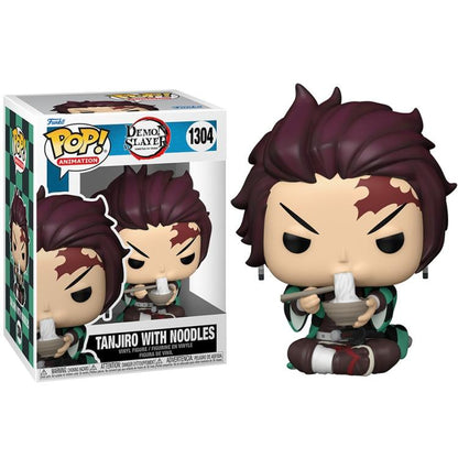 Funko Pop! Animation Demon Slayer – (1304) Tanjiro mit Nudeln Vinyl-Figur