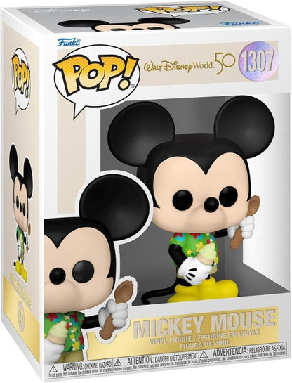 Funko Pop Walt Disney World 50. Jubiläum (1251) Mickey Mouse Vinylfigur 9 cm