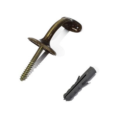 Supporto zama x corrim.legno bronzo