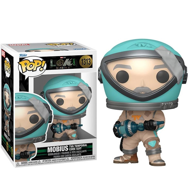 Funko Pop! Marvel Loki S2 (1313) Mobius Temporal Suit Bobble Vinyl 9 cm Disney