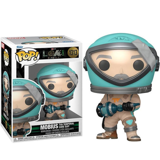 Funko Pop! Marvel Loki S2 (1313) Mobius Temporal Suit Bobble Vinyl 9 cm Disney