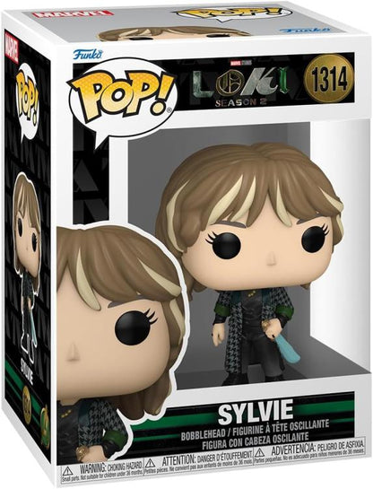 Funko Pop ! Marvel Loki (1314) Sylvie Vinyl Figure 9Cm Serie Tv Disney+