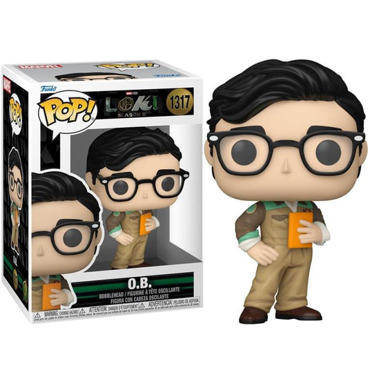 Funko Pop! Marvel Loki (1317) O.B. Vinylfigur 9 cm Disney+ TV-Serie
