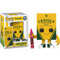 Funko Pop! Crayola (131) Crayon Box 8Pc Vinyl Figure 9Cm Collectible Figurine