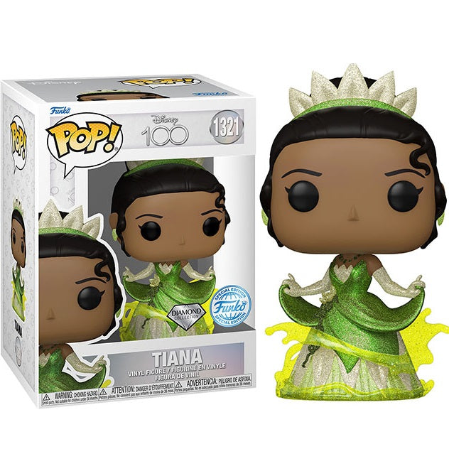 Funko Pop! Disney 100th – (1321) Tiana Diamond Vinyl Anniversary Princess 9cm