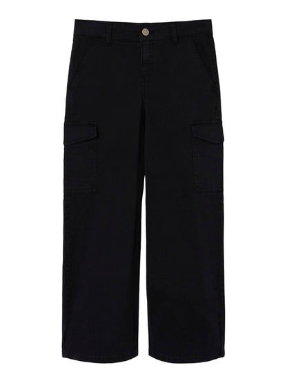 name it pantalone cargo per ragazzi con vestibilità regolare Frose 13220718 nero