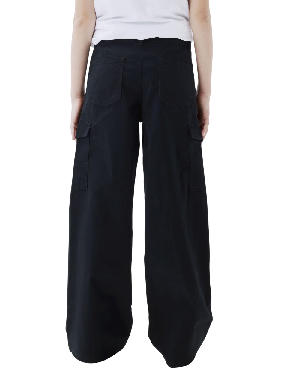 name it pantalone cargo per ragazzi con vestibilità regolare Frose 13220718 nero