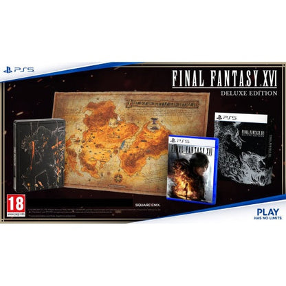 Final Fantasy XVI Deluxe Edition PS5 Spiel EU Italienisch PlayStation 5 Versiegelt