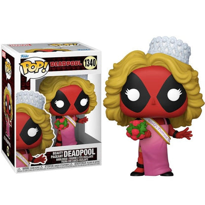 Funko Pop! Marvel Deadpool Parodie – (1340) Schönheitswettbewerb Deadpool Figur 9cm