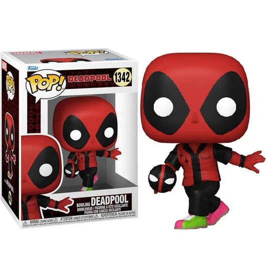 Funko Pop! Marvel Deadpool Parodie – (1342) Bowling Deadpool Vinylfigur 9 cm