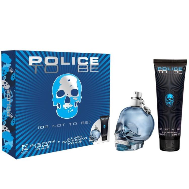 Police To Be (Or Not To Be) Set Herren Parfüm Edt 40ml + Duschgel Shampoo 100ml