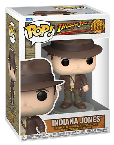 Funko Pop! Movies Indiana Jones – (1355) Indiana Jones mit Jacke Vinylfigur 9 cm