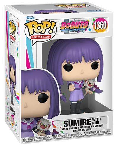 Funko Pop ! Animation Boruto Naruto Next Generations - (1360) Sumire W/Nue 9Cm
