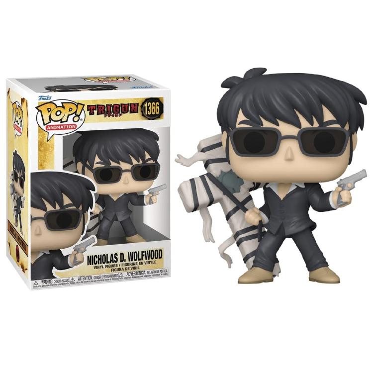 Funko Pop! Animation Trigun S1 - (1366) Nicholas D. Wolfwood Vinylfigur 9 cm