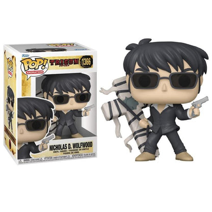 Funko Pop! Animation Trigun S1 - (1366) Nicholas D. Wolfwood Vinylfigur 9 cm