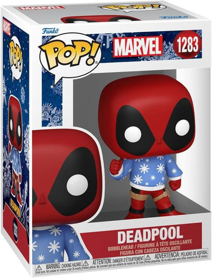 Funko Pop! Marvel (1283) Deadpool Figure Collect Them All! Christmas Holiday