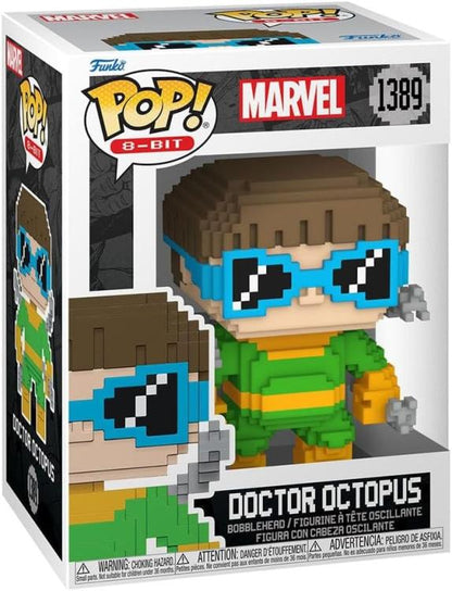 Funko Pop! Marvel 8-Bit Spider-Man (1389) Doctor Octopus Vinyl Figure 9cm