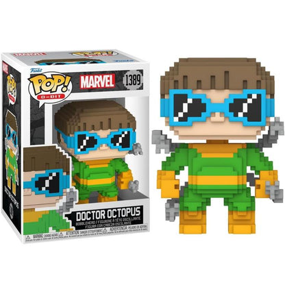 Funko Pop! Marvel 8-Bit Spider-Man (1389) Doctor Octopus Vinyl Figure 9cm