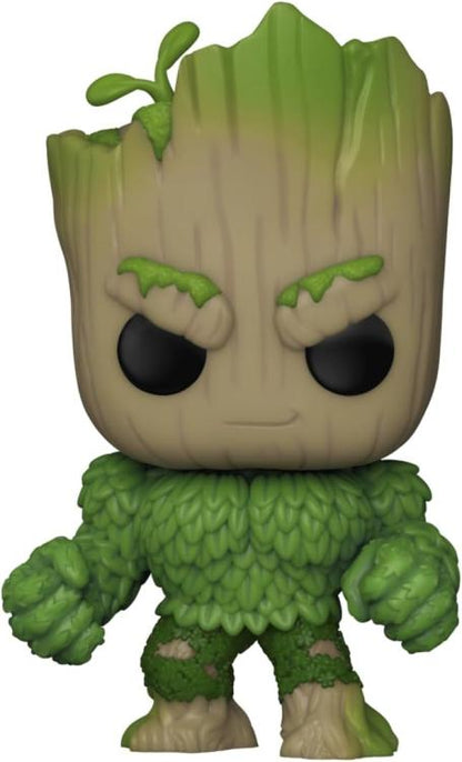 Funko Pop! Marvel We Are Groot (1397) Groot als Hulk Vinyl-Figur 9 cm