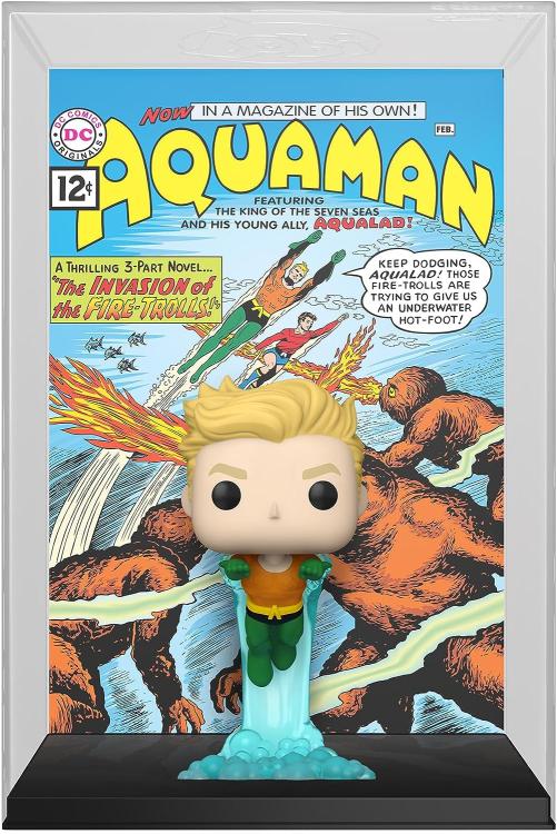 Funko Pop! Comic Cover DC - (13) Aquaman Vinylfigur 9 cm Superheld Neu