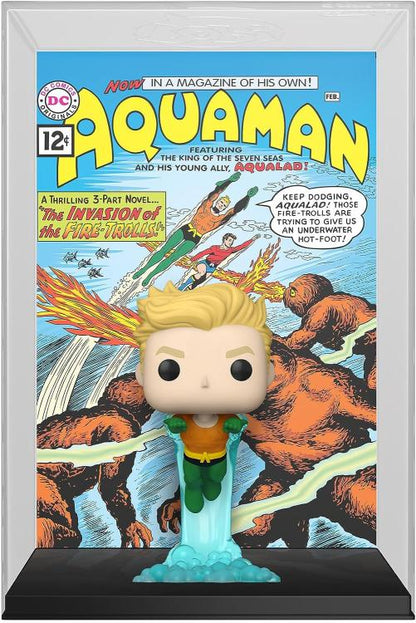 Funko Pop! Comic Cover DC - (13) Aquaman Vinylfigur 9 cm Superheld Neu