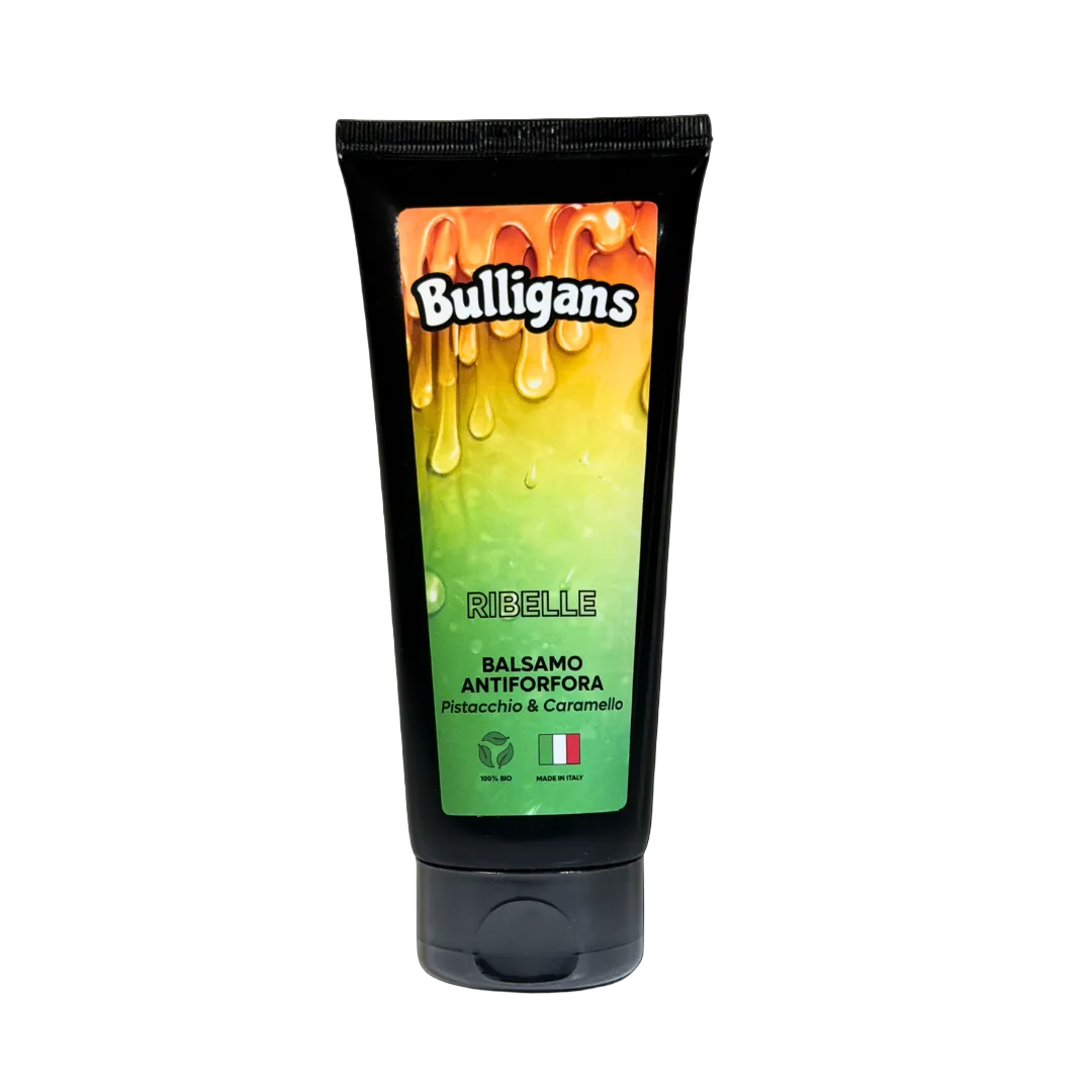 BALSAMO PER CAPELLI ANTIFORFORA 200ml - profumazione pistacchio e caramello