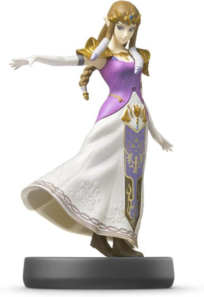 AMIIBO NINTENDO SUPER SMASH BROS COLLECTION No.13 ZELDA FIGURE STATUA COLLEZIONE