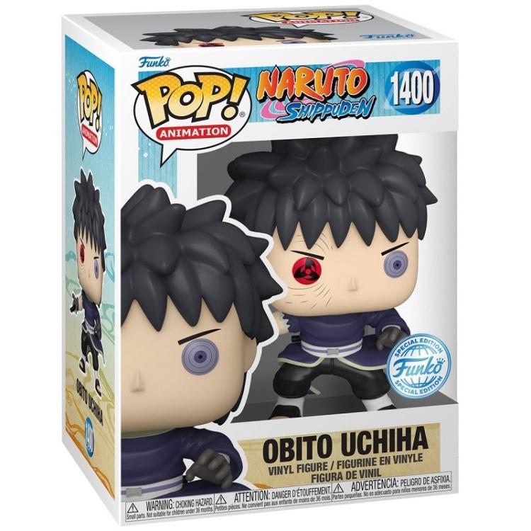 Funko Pop! Animation – Naruto Shippuden (1400) Obito Uchiha (Unmaskiert) Special