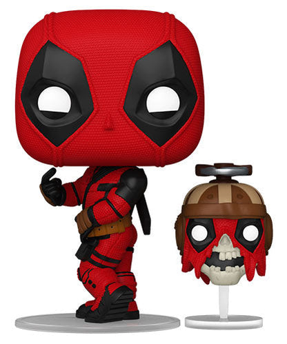 Funko Pop! Marvel Studios – Deadpool & Wolverine (1400) Deadpool mit Headpool