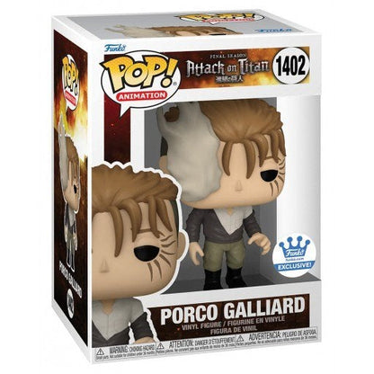Funko Pop ! Animation Attack On Titan S4 - (1402) Porco Galliard (Exclusive) 9Cm