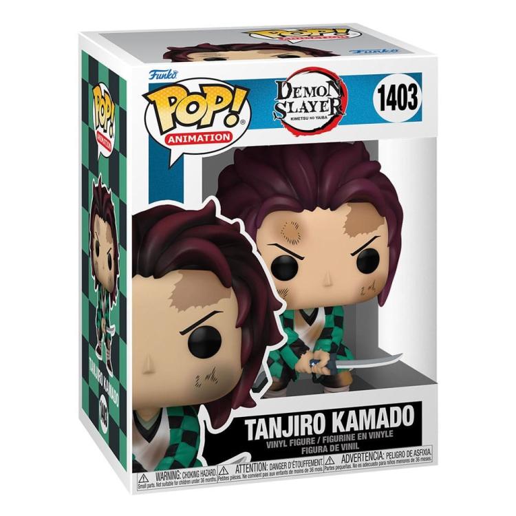 Funko Pop! Animation Demon Slayer - (1403) Tanjiro Kamado (Training) Figur 9 cm