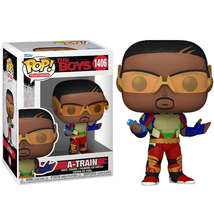 Funko Pop! Television – The Boys (1406) A-Train Vinylfigur 9 cm