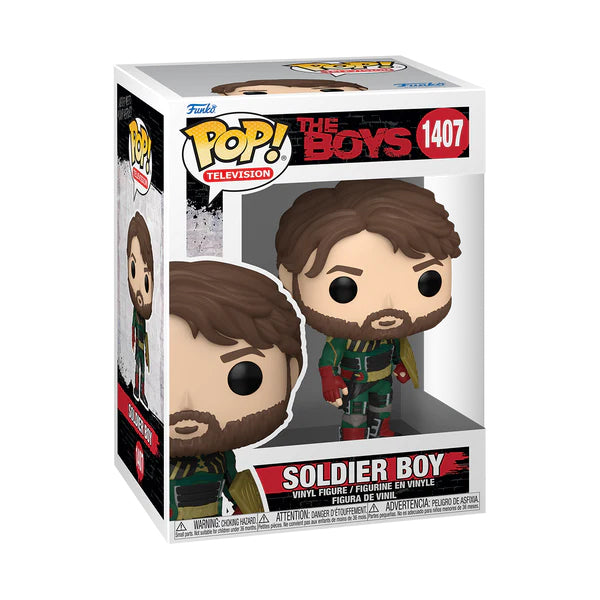 Funko Pop! Television – The Boys (1407) Soldier Boy Vinylfigur 9 cm