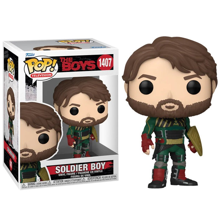 Funko Pop! Television – The Boys (1407) Soldier Boy Vinylfigur 9 cm
