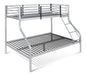 Aladdin bunk bed, sturdy steel frame, 90x190/140h cm