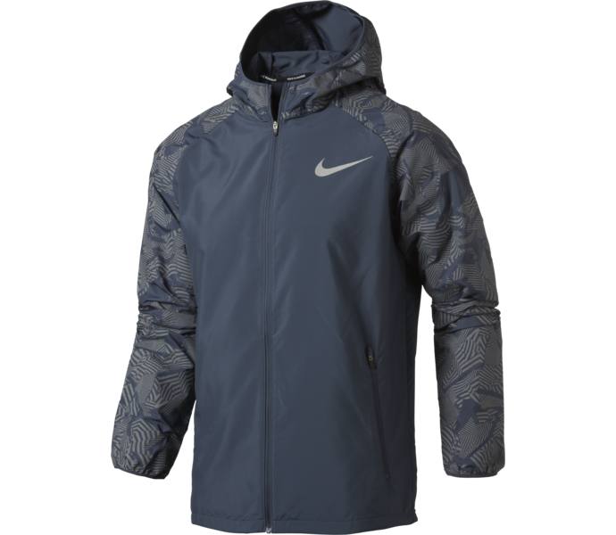 Nike giubbotto antivento da uomo NK ESSNTL FLSH Jkt HD 858151 471 grigio